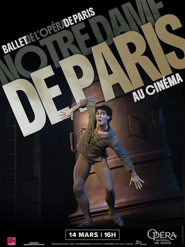 Affiche de Notre Dame De Paris Opera Bastille 2025
