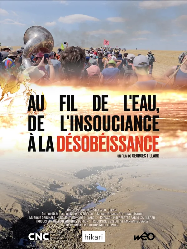 Affiche du film Au Fil De L Eau De L Insouciance A La Desobeissance