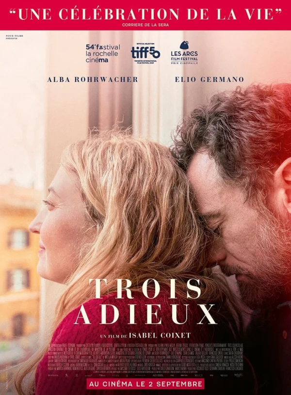 TROIS ADIEUX