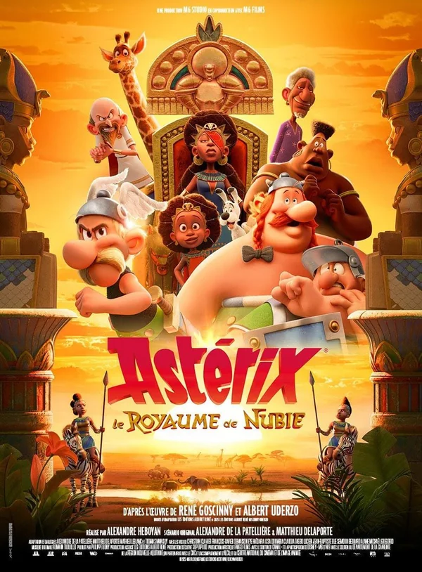poster de Asterix Le Royaume De Nubie