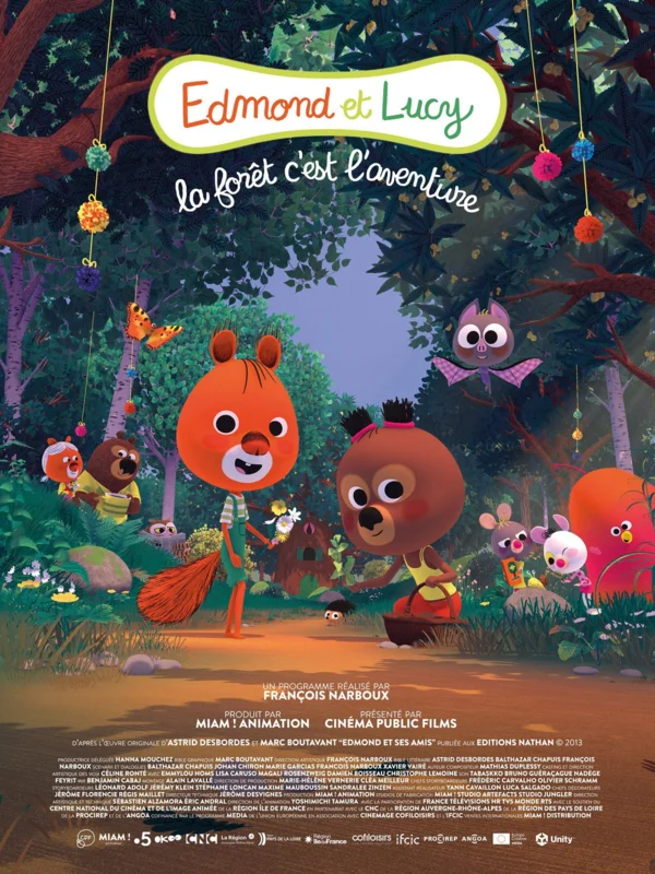 Edmond et Lucy, la forêt c'est l'aventure