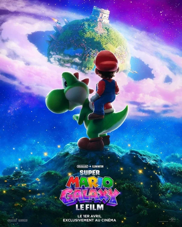 poster de Super Mario Galaxy Le Film