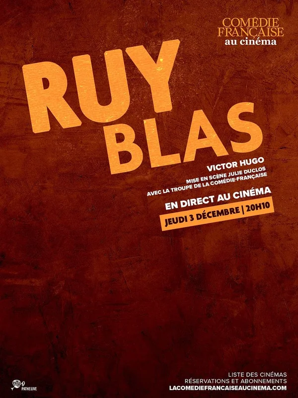 Affiche de Ruy Blas