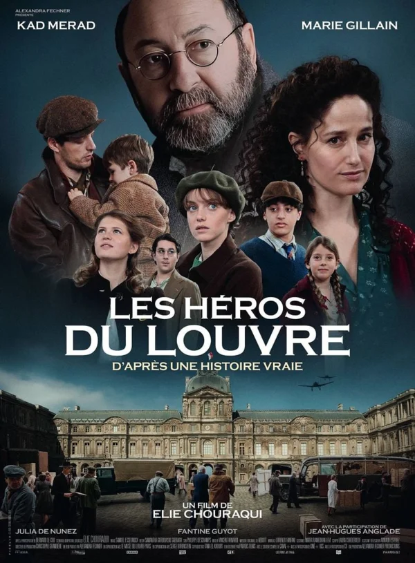 poster de Les Heros Du Louvre