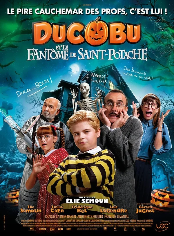 poster de Ducobu Et Le Fantome De Saint Potache