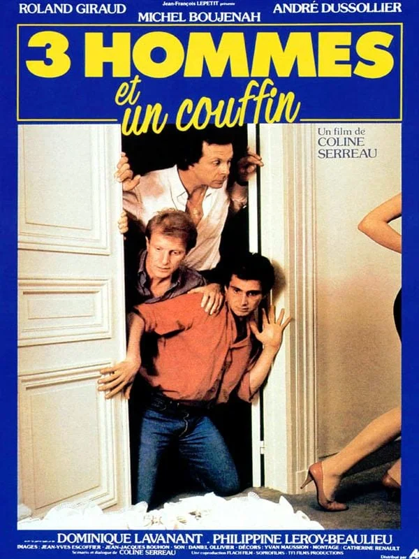 TROIS HOMMES ET UN COUFFIN