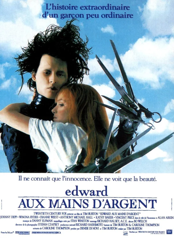 poster de EDWARD AUX MAINS D ARGENT