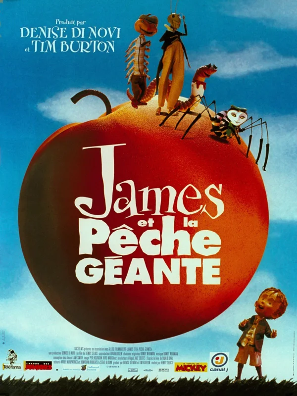 JAMES ET LA PECHE GEANTE