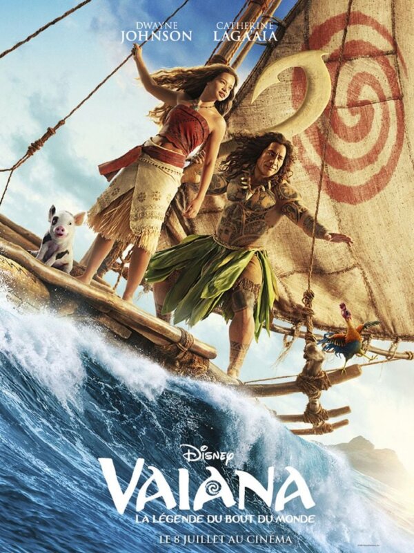 poster de Vaiana La Legende Du Bout Du Monde