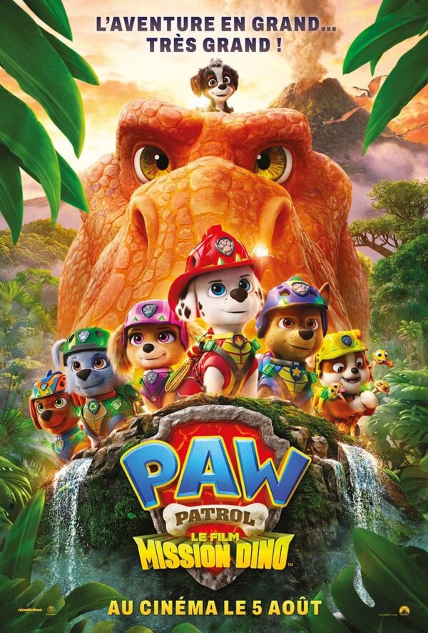 poster de La Pat Patrouille Le Film Mission Dino